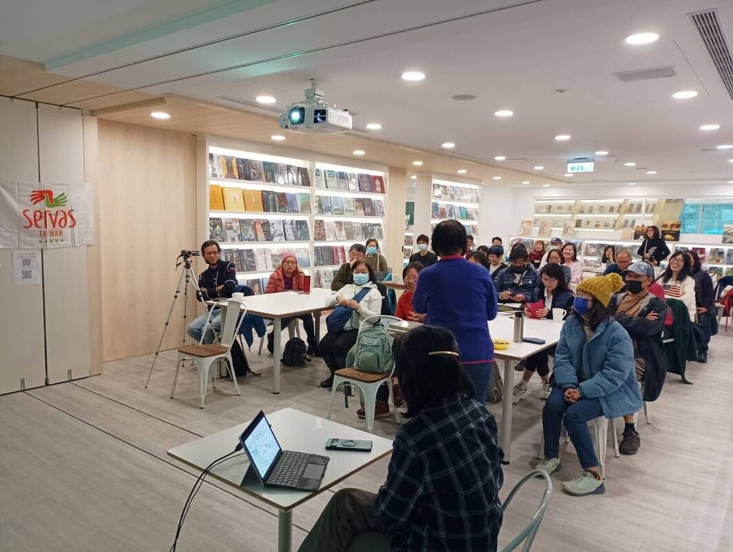 赴益品書屋淡水館推廣Servas 活動照片 1