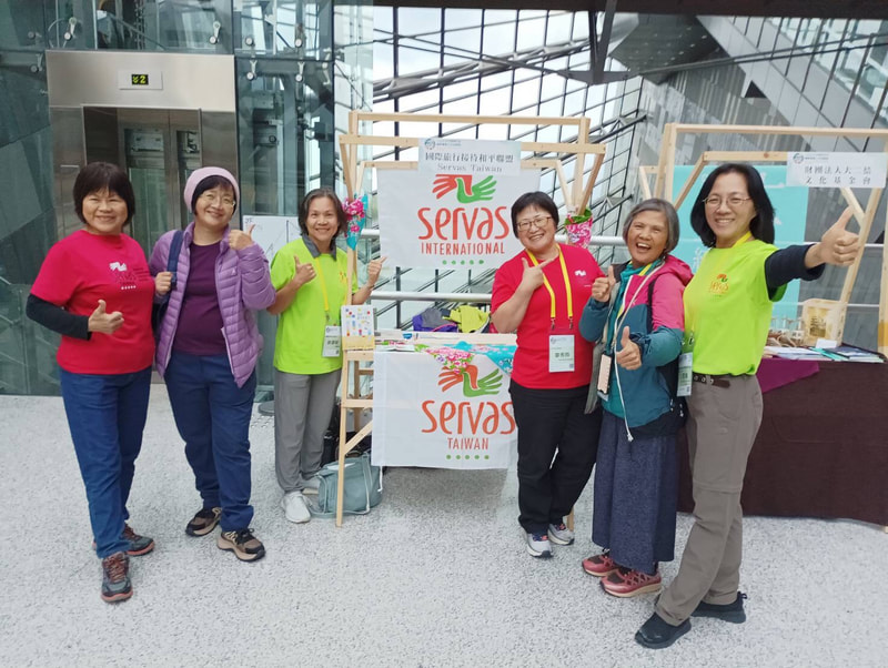 外交部NGO國際人才培訓班,設展攤宣傳Servas 活動照片 2