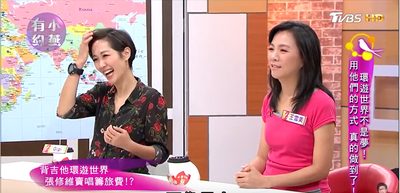 TVBS 小燕有約「環遊世界不是夢」，理事長 Mei Wang 於節目中介紹 Servas