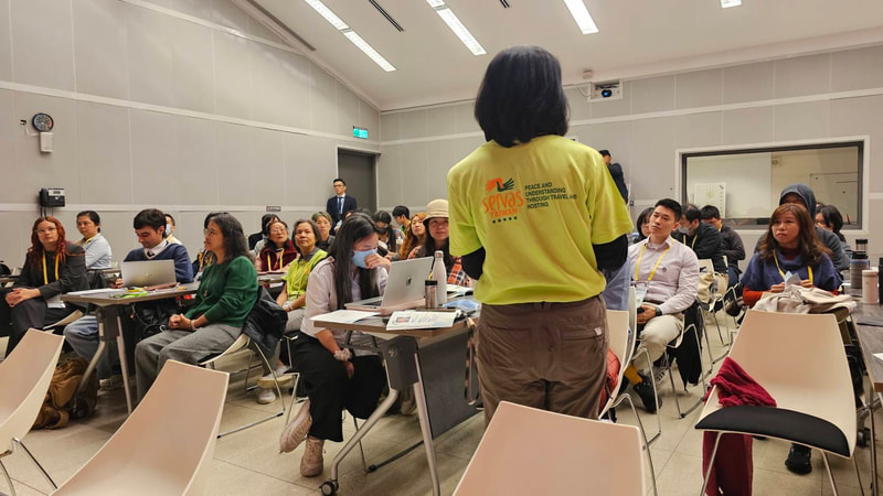 外交部NGO國際人才培訓班,設展攤宣傳Servas 活動照片 4