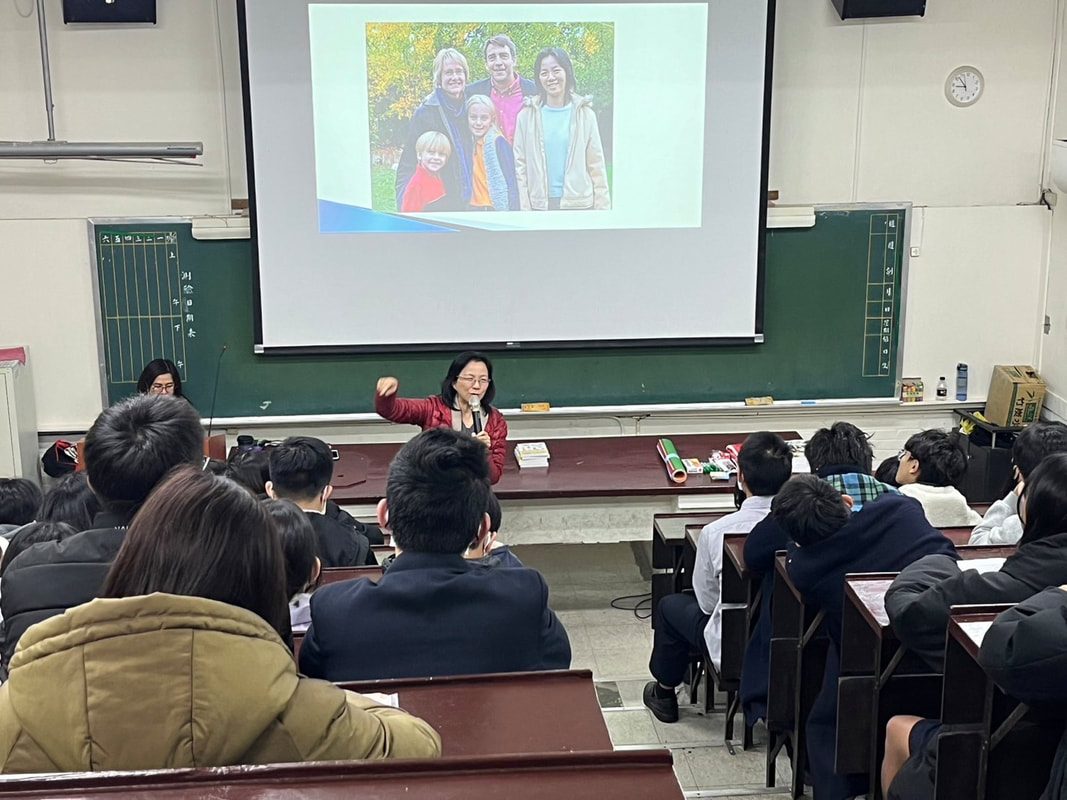 赴新北市淡江高中推廣Servas 活動照片 4