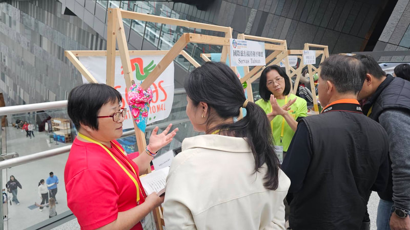 外交部NGO國際人才培訓班,設展攤宣傳Servas 活動照片 7